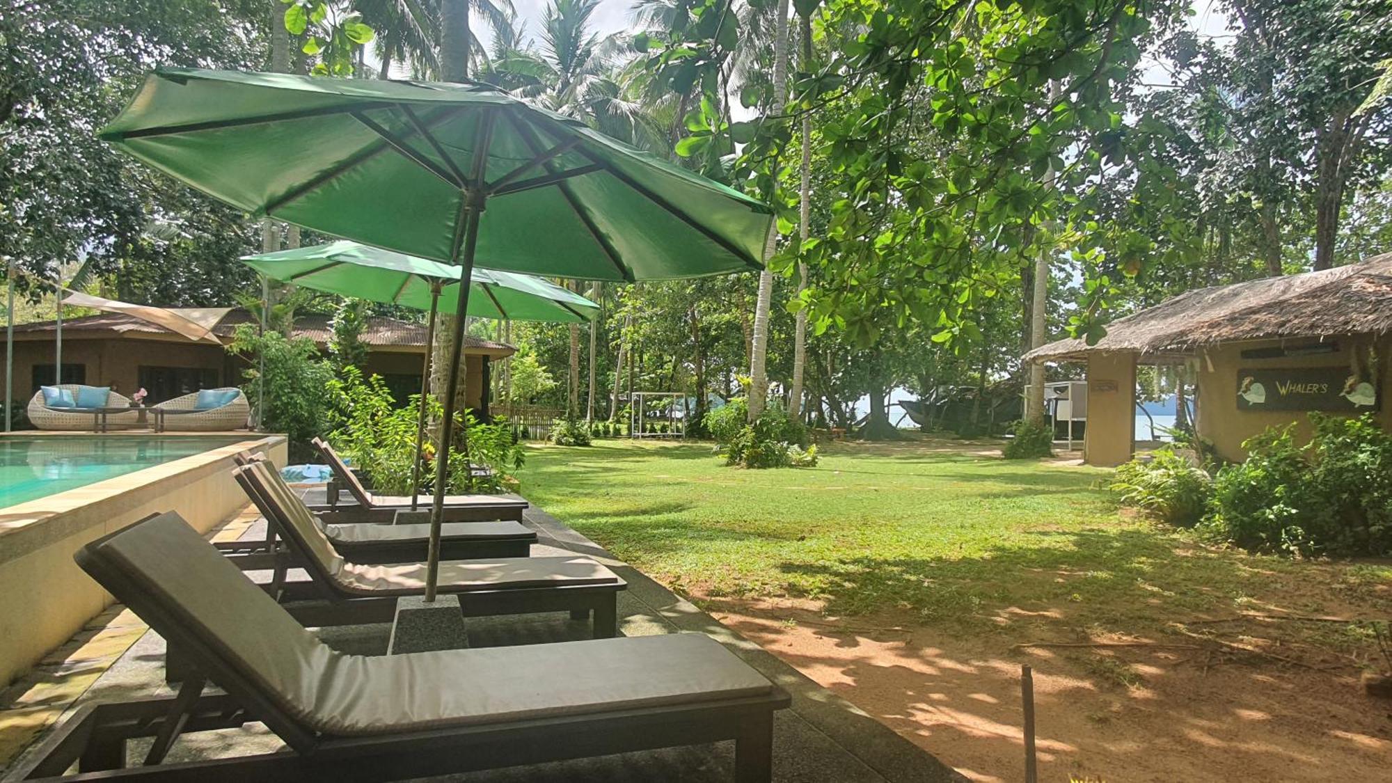 Melina Beach Front Bungalows Tha Lane Bay Bagian luar foto