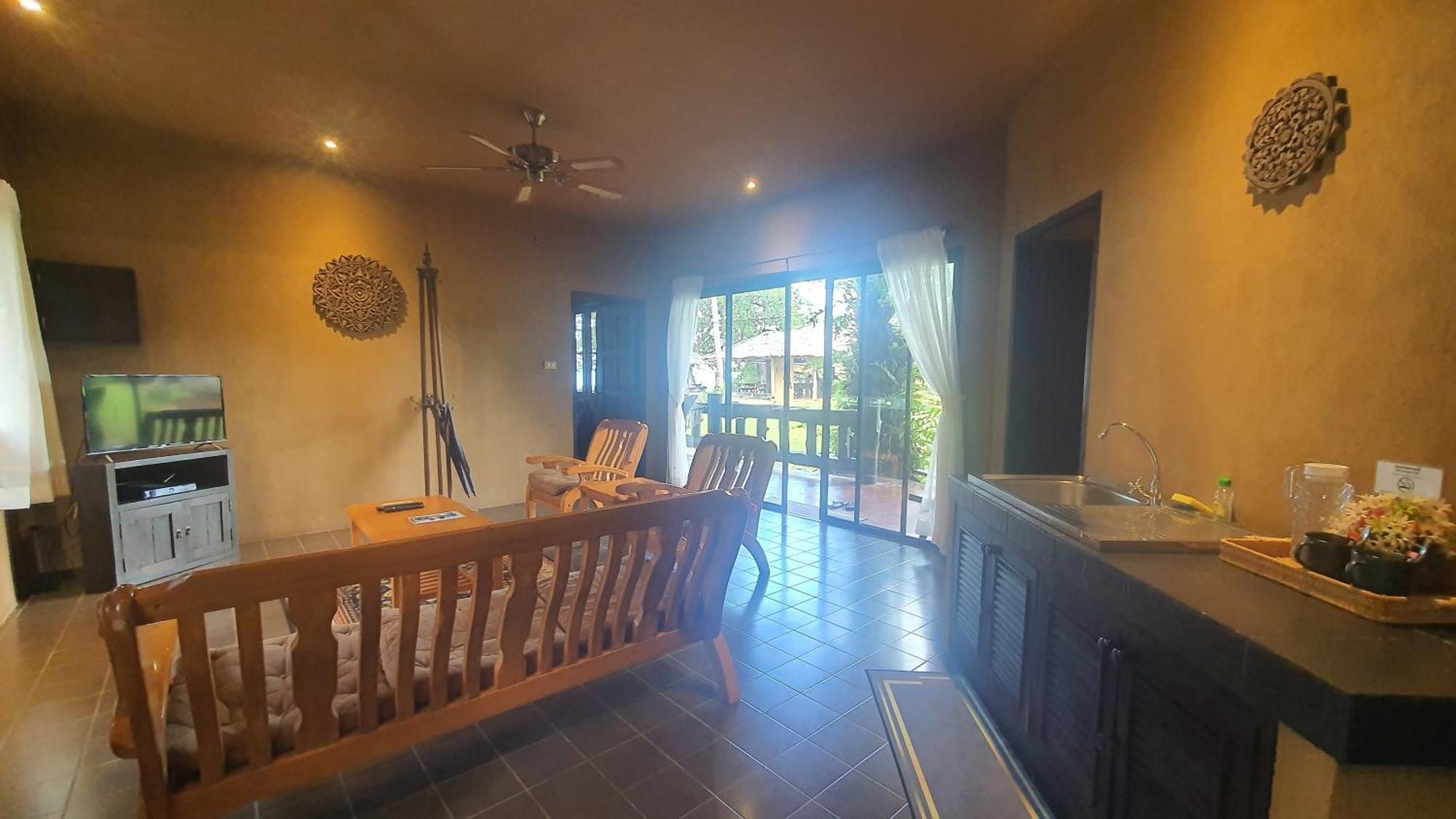 Melina Beach Front Bungalows Tha Lane Bay Bagian luar foto