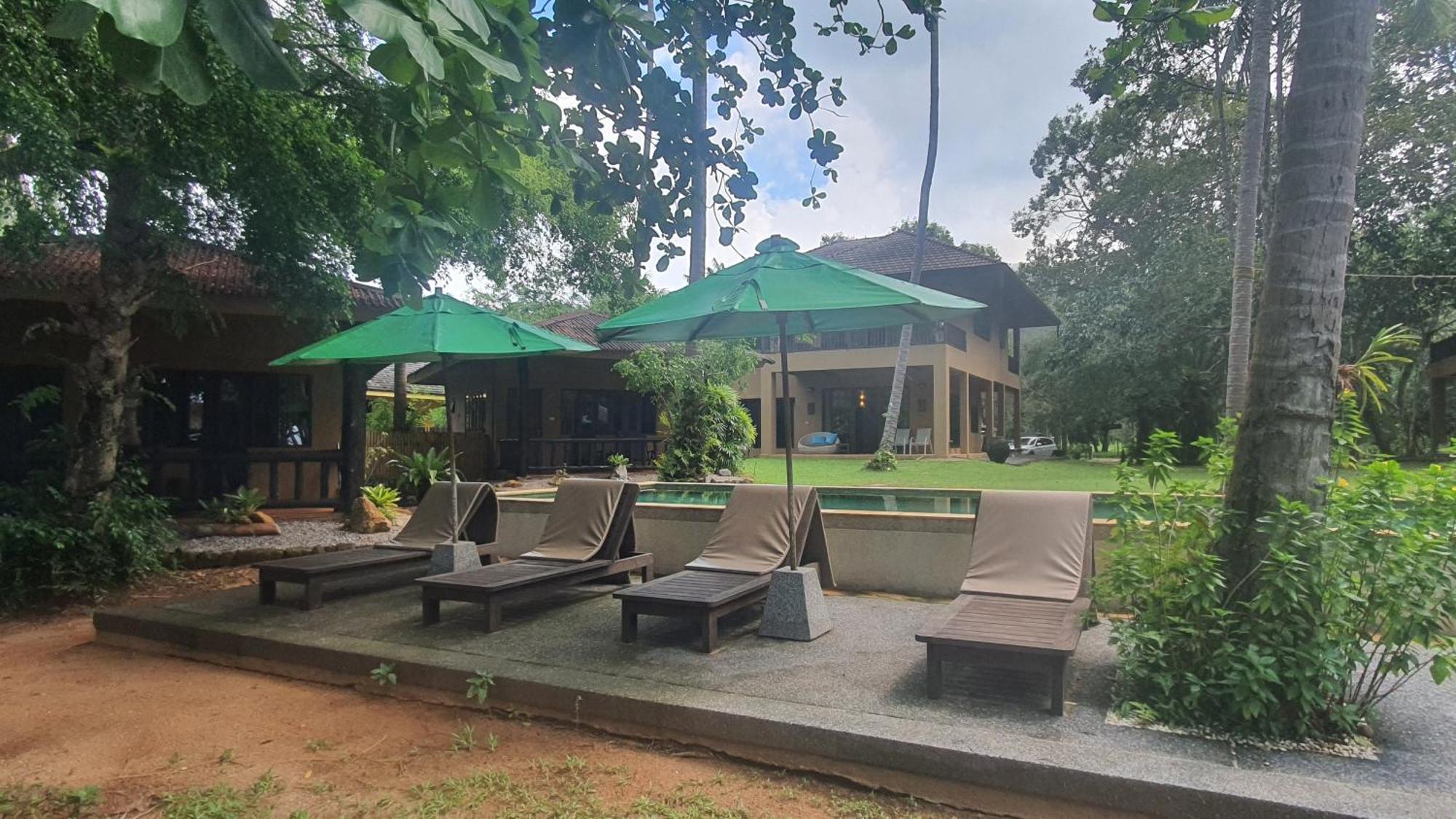 Melina Beach Front Bungalows Tha Lane Bay Bagian luar foto