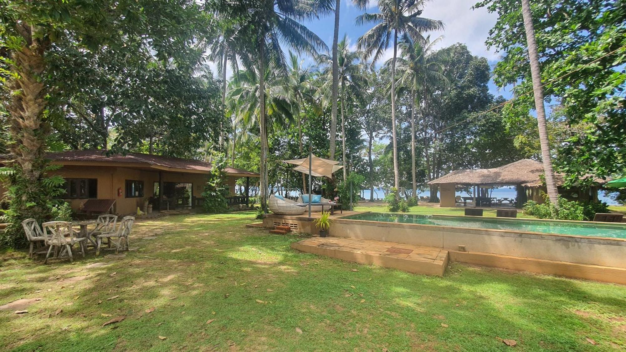 Melina Beach Front Bungalows Tha Lane Bay Bagian luar foto
