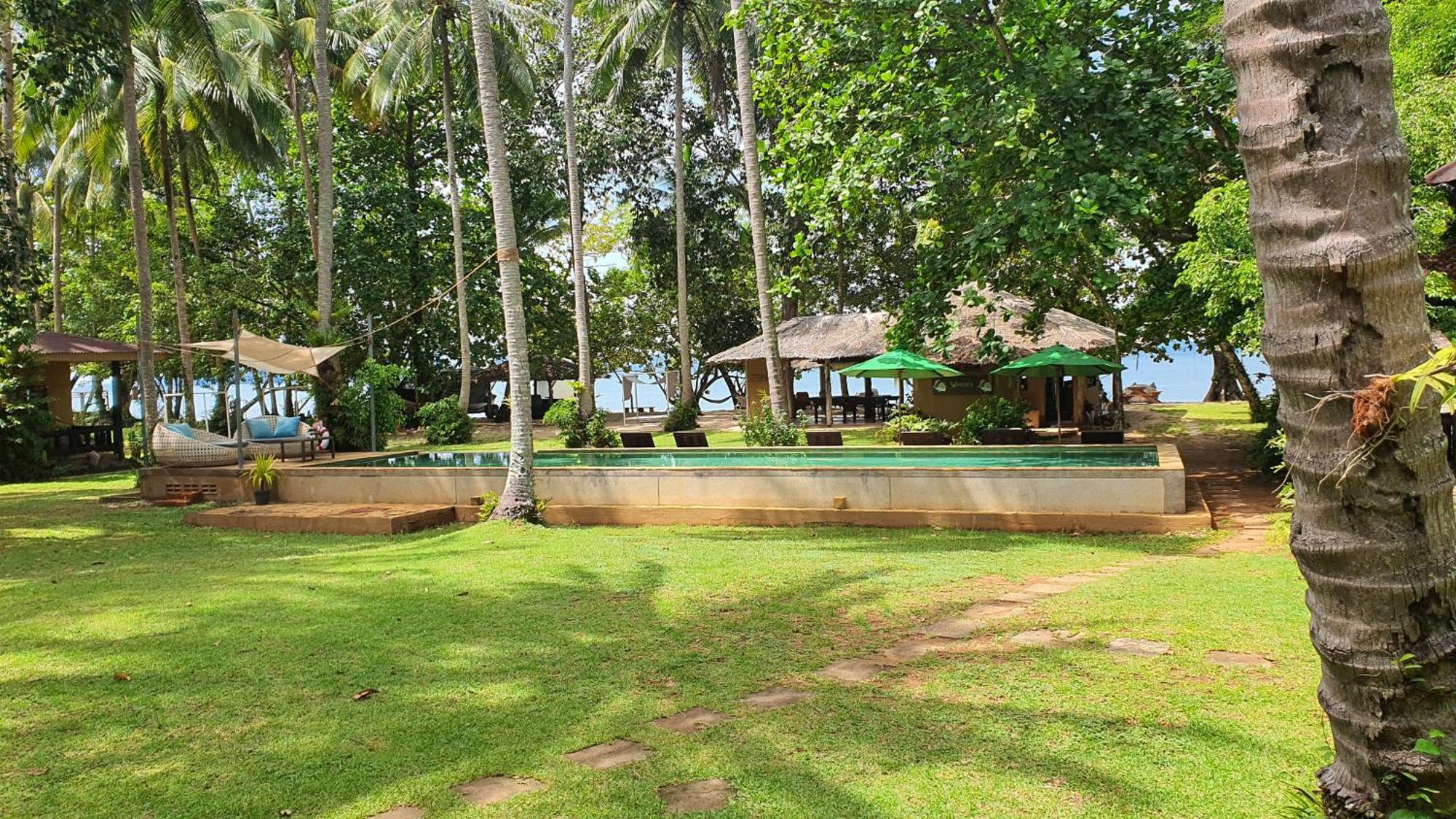 Melina Beach Front Bungalows Tha Lane Bay Bagian luar foto