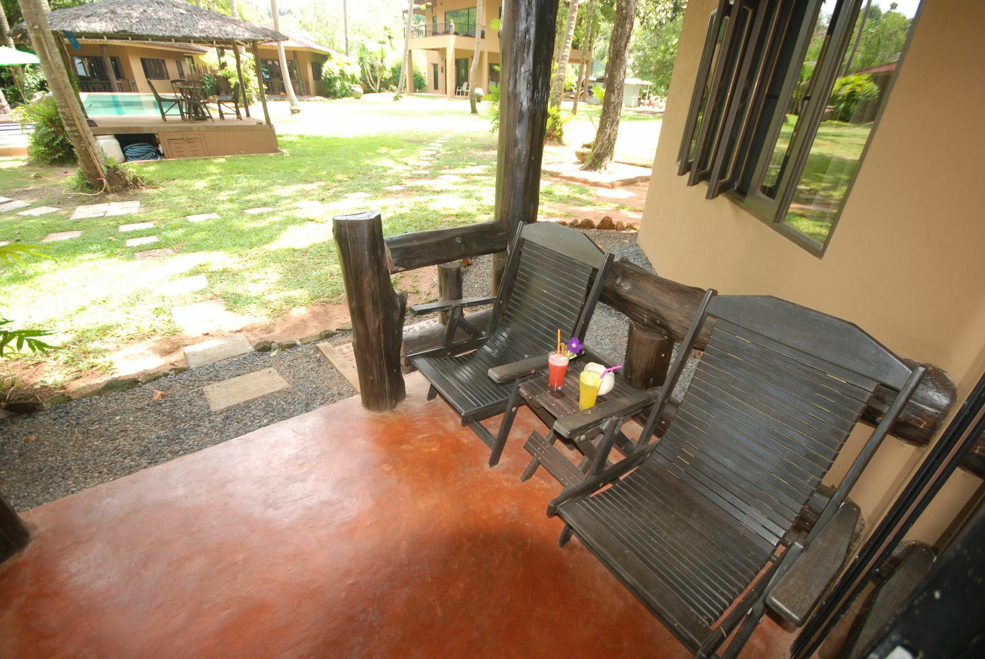 Melina Beach Front Bungalows Tha Lane Bay Bagian luar foto