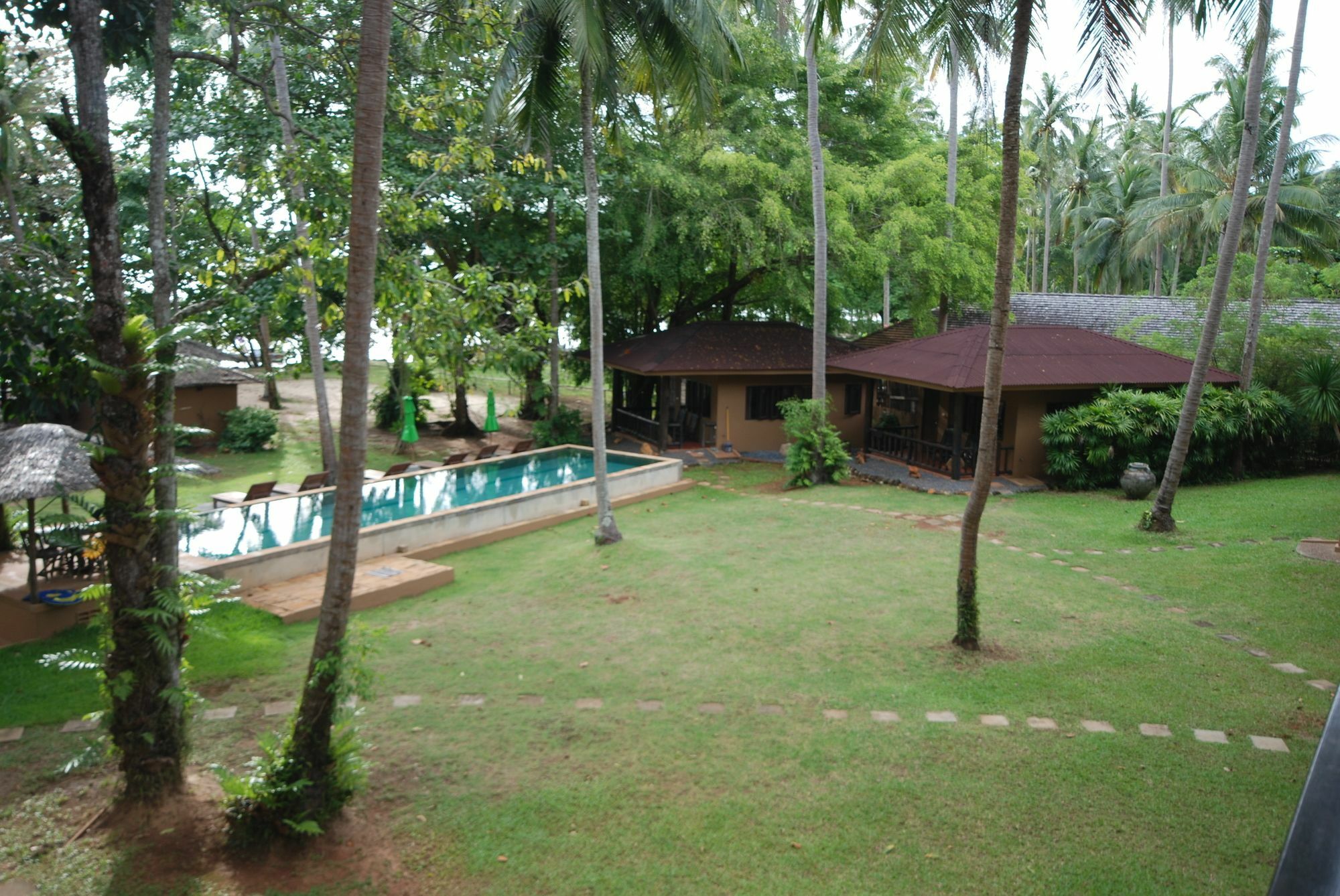 Melina Beach Front Bungalows Tha Lane Bay Bagian luar foto
