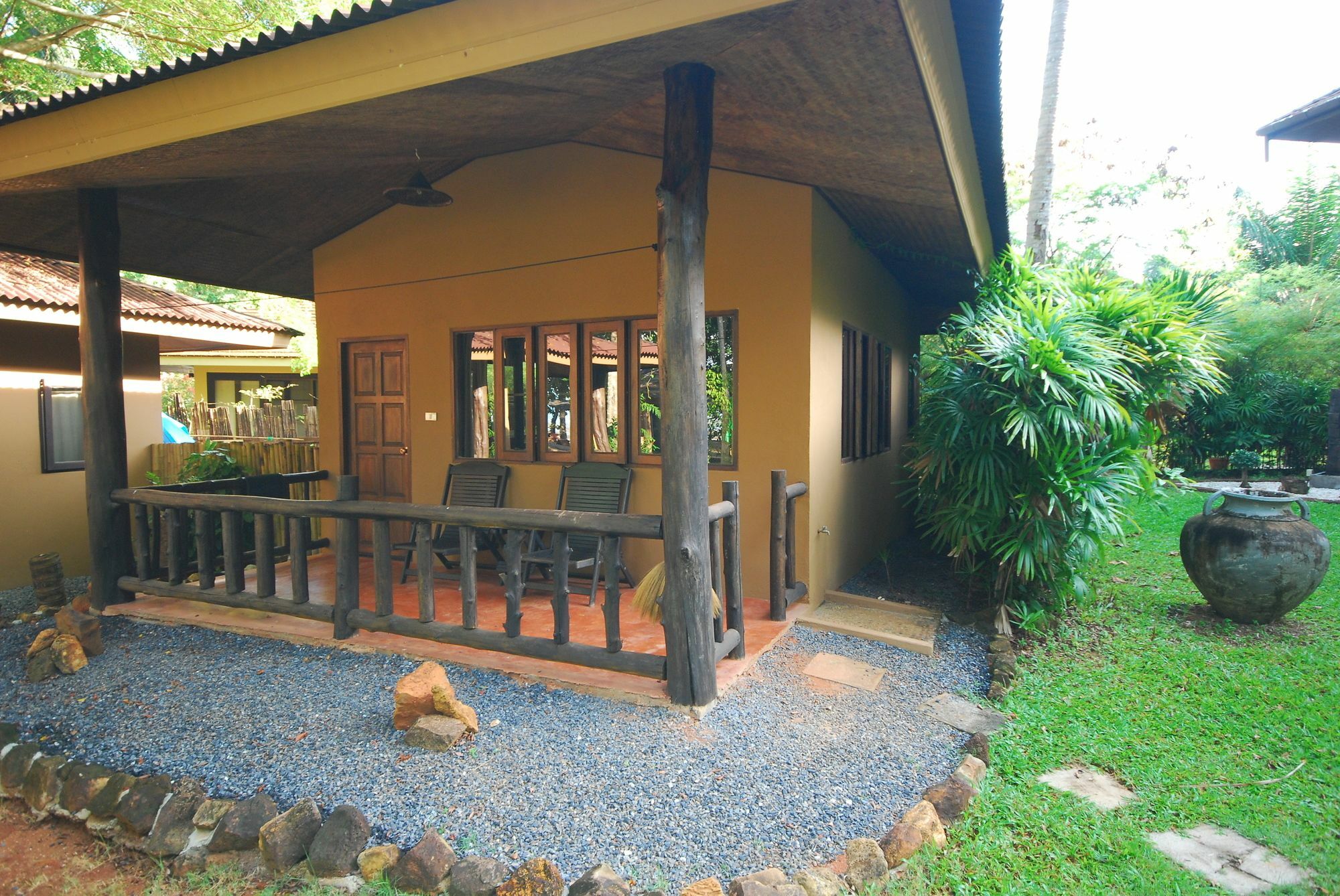 Melina Beach Front Bungalows Tha Lane Bay Bagian luar foto