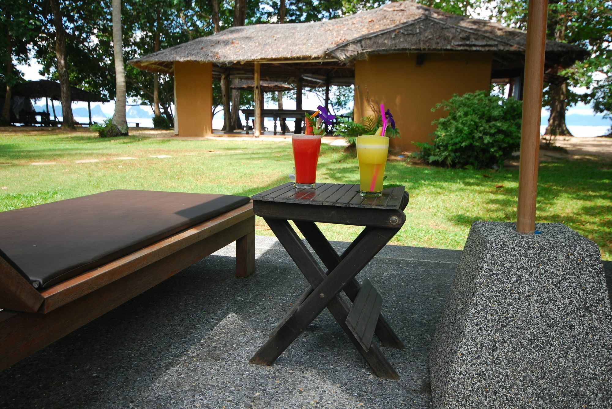 Melina Beach Front Bungalows Tha Lane Bay Bagian luar foto